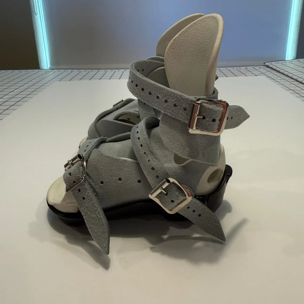 MD Orthopaedics Mitchell Ponseti Boots 5 Grey Suede Clubfoot Medical